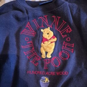 Disney Pooh Navy Blue Sweatshirt
